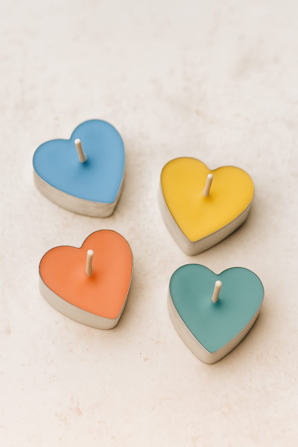 Heart Tealight Scented Candles
