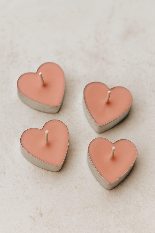Heart Tealight Scented Candles